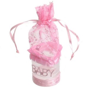 HỘP QU&Agrave; TẶNG SINH NHẬT B&Eacute; - HỒNG BABY (12 chiếc)