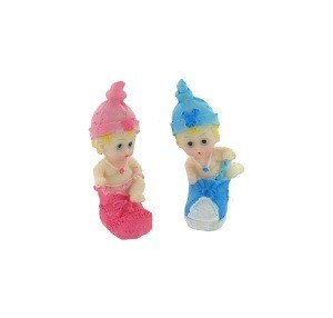 Mô hình em bé trong giày trang trí 7 cm (16 cái)