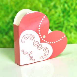 Hộp Quà Cưới Đựng Kẹo - Trái Tim Phụ Nữ (12 hộp)