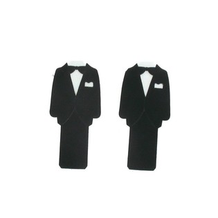 Đồ Trang Tr&iacute; Bao B&igrave; H&igrave;nh Tuxedo (12 c&aacute;i)