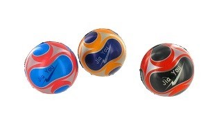 Bóng Bóp Giảm Stress Mini Hình Quả Bóng Đá (12 cái)