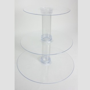 Kệ Trưng Bày Bánh - 3 Tầng