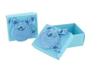 Hộp Qu&agrave; Tặng Cho B&eacute; M&agrave;u Xanh Lam (Set 12 c&aacute;i)
