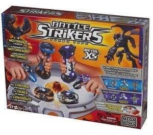 Bộ đồ chơi con quay MEGABLOKS BATTLE STRIKERS TURBO TOPS TOURNAMENT - 29752