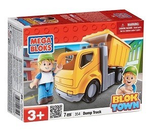 Xe Ben Mega Bloks Blok Town - 354 (2 cái)