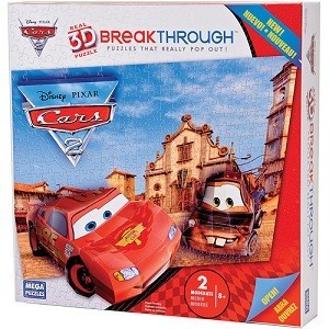 Đồ chơi xếp hình Megapuzzles Breakthrough 3D Cars 2 - 50671AEG