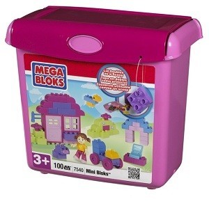 MEGABLOKS MINI BLOKS - 7540 Bộ Đồ Chơi Xếp Hình (100 Chi Tiết)