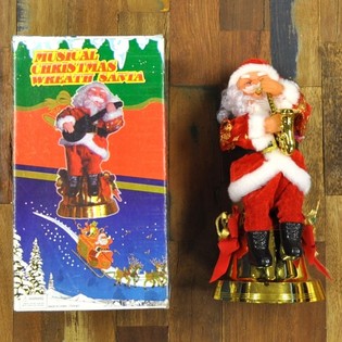 &Ocirc;ng Gi&agrave; Noel Thổi K&egrave;n Saxophone (2 chiếc)
