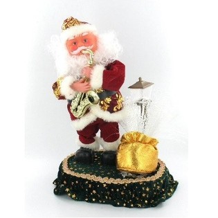 &Ocirc;ng Gi&agrave; Noel Nhảy M&uacute;a Thổi K&egrave;n Saxophone