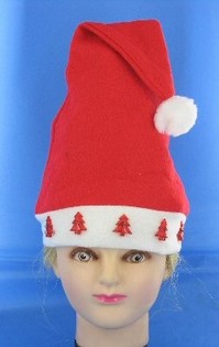 Nón Noel Phát Sáng Hình Cây Thông Đỏ (12 cái)