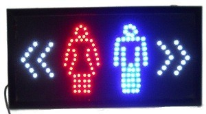 BIỂN QUẢNG C&Aacute;O LED - NH&Agrave; VỆ SINH