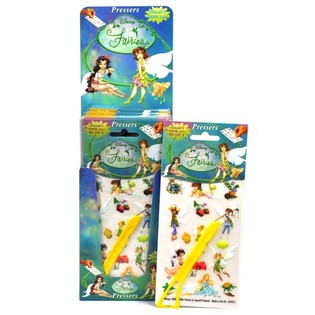 HÌNH DÁN CHÀ (DECAL) DISNEY FAIRIES TRONG HỘP TRƯNG BÀY (48 cái)