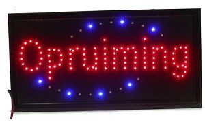 Biển quảng c&aacute;o LED - XẢ KHO (OPRUIMING)