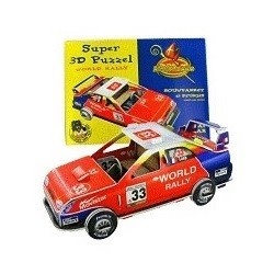 M&Ocirc; H&Igrave;NH LẮP R&Aacute;P 3D CAO CẤP "WORLD RALLY" (6 chiếc)