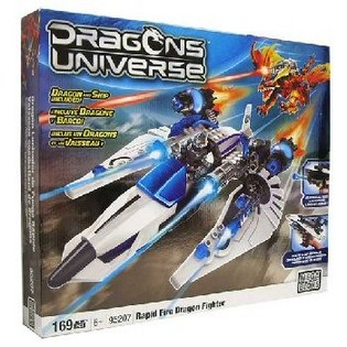 Mega Bloks Dragon Battle - Bộ Đồ Chơi M&aacute;y Bay Chiến Đấu & Rồng