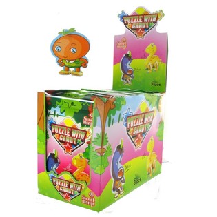 Đồ chơi xếp hình 3D kèm kẹo (30 chiếc)