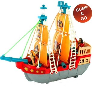 T&agrave;u Cướp Biển Bump & Go (Tự Quay Đầu)