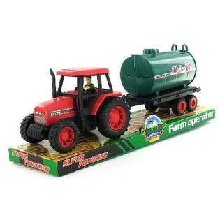 Đồ Chơi Xe Máy Cày Lớn Kèm Rơ-Moóc - Mẫu 2 (Bộ 2 cái)
