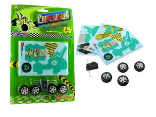 Mô hình lắp ráp 3D Foam Puzzle xe Kart có động cơ (24 chiếc)