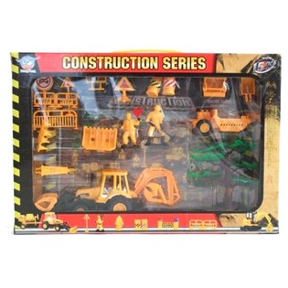 Bộ Đồ Chơi M&ocirc; H&igrave;nh Xe C&ocirc;ng Tr&igrave;nh X&acirc;y Dựng
