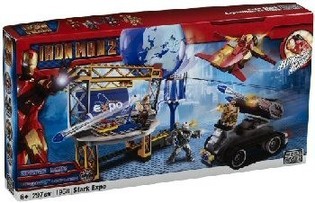 BỘ ĐỒ CHƠI MEGABLOKS IRON MAN 2 STARK EXPO