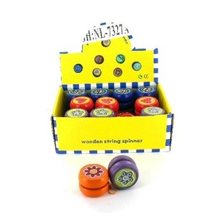 Đồ Chơi Yo-Yo Gỗ Nhiều M&agrave;u Sắc (Bộ 24 C&aacute;i)