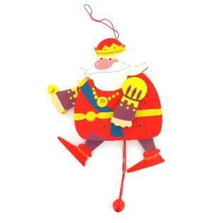 Con rối gỗ Jumping Jack - Hình Vua (6 cái)
