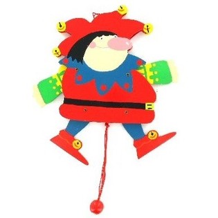 CON RỐI GỖ NHẢY MÚA - HARLEQUIN (6 cái)
