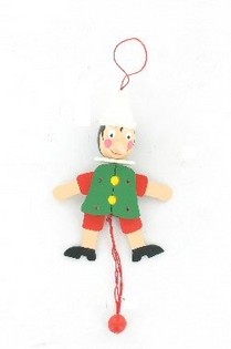 Đồ chơi gỗ Rối dây kéo Pinocchio (4 cái)