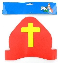 Mũ Gi&aacute;m Mục Bằng Xốp Saint Nicholas (12 c&aacute;i)