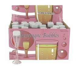 Đồ Chơi Thổi Bong B&oacute;ng H&igrave;nh Ly Champagne (24 c&aacute;i) - Đ&aacute;m Cưới
