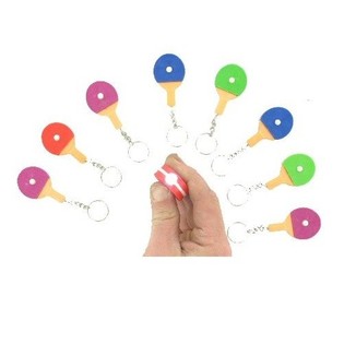 Móc Khóa Vợt Bóng Bàn Có Đèn LED (100 cái)
