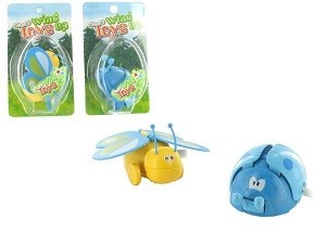 Đồ Chơi Côn Trùng Vặn Cót Vỉ (12 cái)