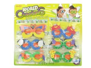 KÍNH XỐP TRẺ EM - NHIỀU MẪU TRÊN THẺ (6x6 Thẻ)