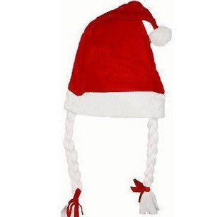 MŨ NOEL CÓ BÍM TÓC (12 chiếc)