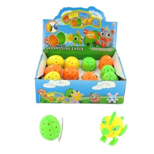 Trứng Khủng Long Đồ Chơi Lắp R&aacute;p Funny Surprise Egg (12 chiếc)
