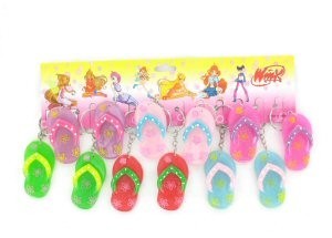 Móc khóa hình dép xỏ ngón (10 cái)