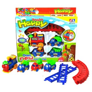 TÀU HỎA ĐỒ CHƠI KÈM ĐƯỜNG RAY (2 cái)