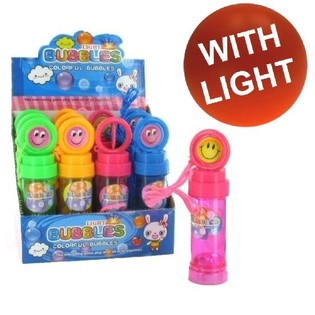 Đồ Chơi Thổi Bong Bóng Phát Sáng Smiley (12 chiếc)