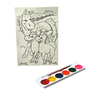 BỘ TRANH T&Ocirc; M&Agrave;U NƯỚC THEO SỐ (12 chiếc)