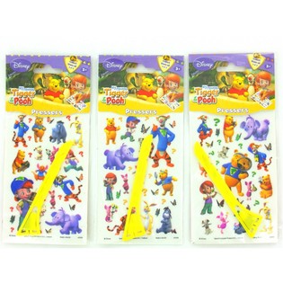 H&Igrave;NH D&Aacute;N CH&Agrave; CHUYỂN NHIỆT DISNEY TIGGER V&Agrave; GẤU POOH (24 c&aacute;i)