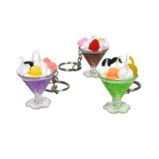 MÓC KHÓA HÌNH KEM SORBET (12 cái)