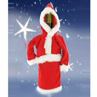 Áo Len Bọc Chai Rượu Vang Ông Già Noel (12 cái)