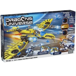 MEGA BLOKS KẺ SĂN RỒNG DLUXE DUAL-BLAST