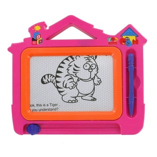 Bảng vẽ tự xóa từ tính cỡ lớn hình ngôi nhà (Hộp 6 cái)