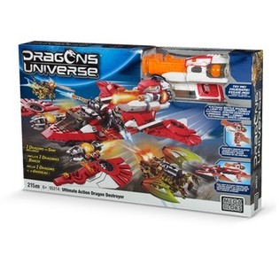 Bộ Đồ Chơi Lắp Ráp Mega Bloks Ultimate Action Dragon Destroyer