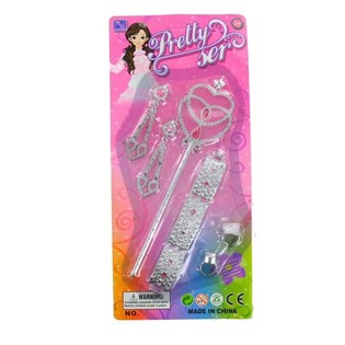 BỘ TRANG SỨC PRETTY GIRL DẠNG VỈ KÈM CARD (12 cái)