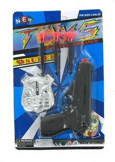 Bộ Đồ Chơi Cảnh Sát Vỉ Treo (10 cái)