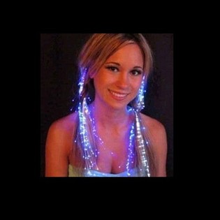 Kẹp Tóc Phát Sáng LED Hình Bướm (Bộ 3 cái)
