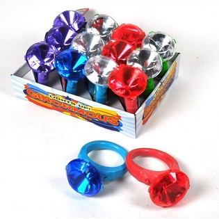 V&ograve;ng tay nhẫn ph&aacute;t s&aacute;ng Bling Bling lớn (12 chiếc)